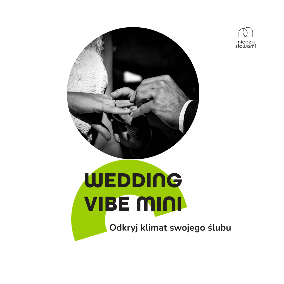 Mini wedding vibe creator miedzy slowami